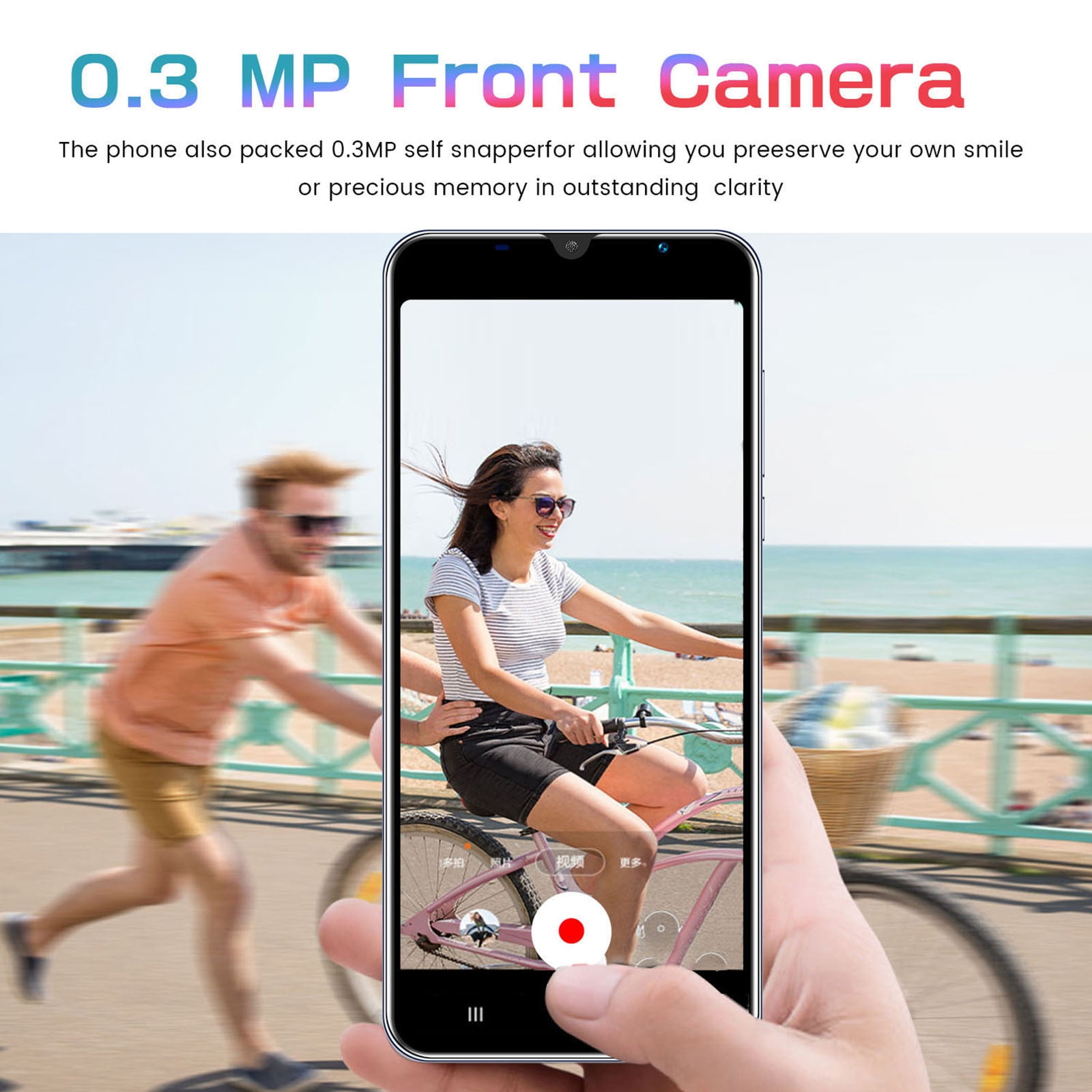 HOMBOTI Cell Phone Clearance Unlocked Phone S23 Smartphone 5-inch 512mb+ 4Gmemory 1500mAh-long , Exquisite Outdoor Sports Phone
