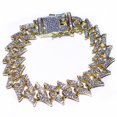 thumbnail image 1 of Cuban Link Bracelet For Men Women Alloy Copper Street Wear Hip Hop Bracelet ANGGREK Otros, 1 of 4