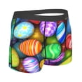 thumbnail image 3 of Kll Colorful Easter Eggs1 Men'S Cotton Boxer Briefs Underwear-Xx-Large, 3 of 9