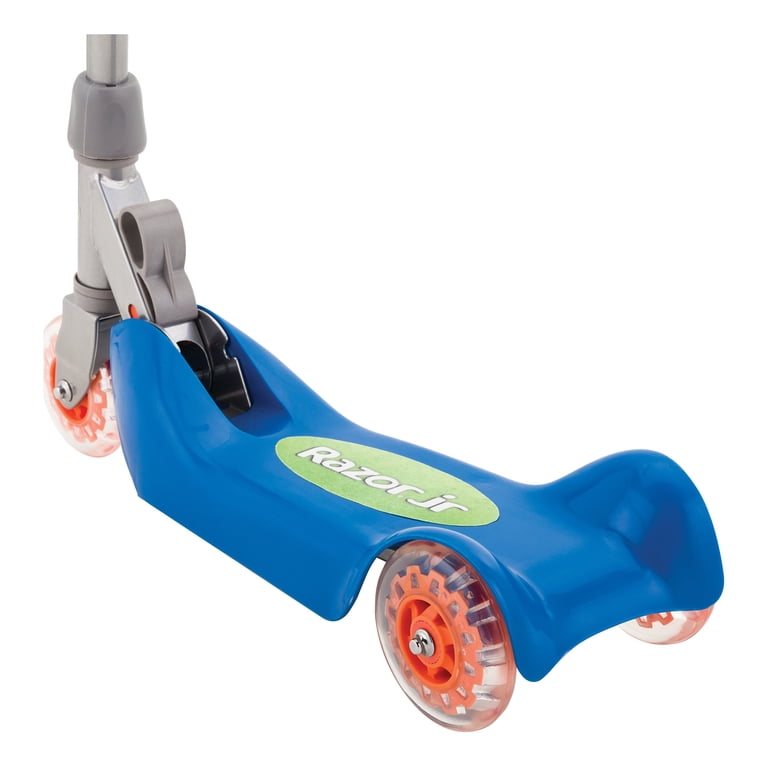 Razor, Kiddie Three Wheel Kick Scooter, Folding, Blue - Walmart.com