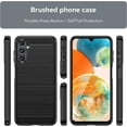 thumbnail image 2 of for Samsung Galaxy A14 5G case,Galaxy A14 case with HD Screen Protector,Fashion Shock-Absorption Flexible TPU Bumper Soft Rubber Protective Phone Case Cove for Samsung Galaxy A14 5G, Black, 2 of 9