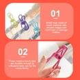 thumbnail image 4 of MasteelfCA 10pcs Clothesline Utility Clips Wire Clothes Clips Windproof Clothespin, 4 of 7