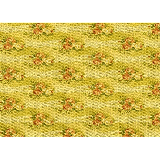 Ahgly Company Machine Washable Indoor Rectangle Transitional Banana Yellow Area Rugs, 2' x 3'