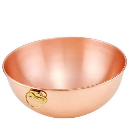 12 Inch. Diameter Solid Copper Beating Bowl, 5