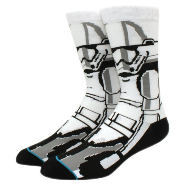 Calcetines de Personajes de Pelis SockStarWar05 1 Par 6.5-10.5US Tropper Calcetines Tubo Medio Algodón.