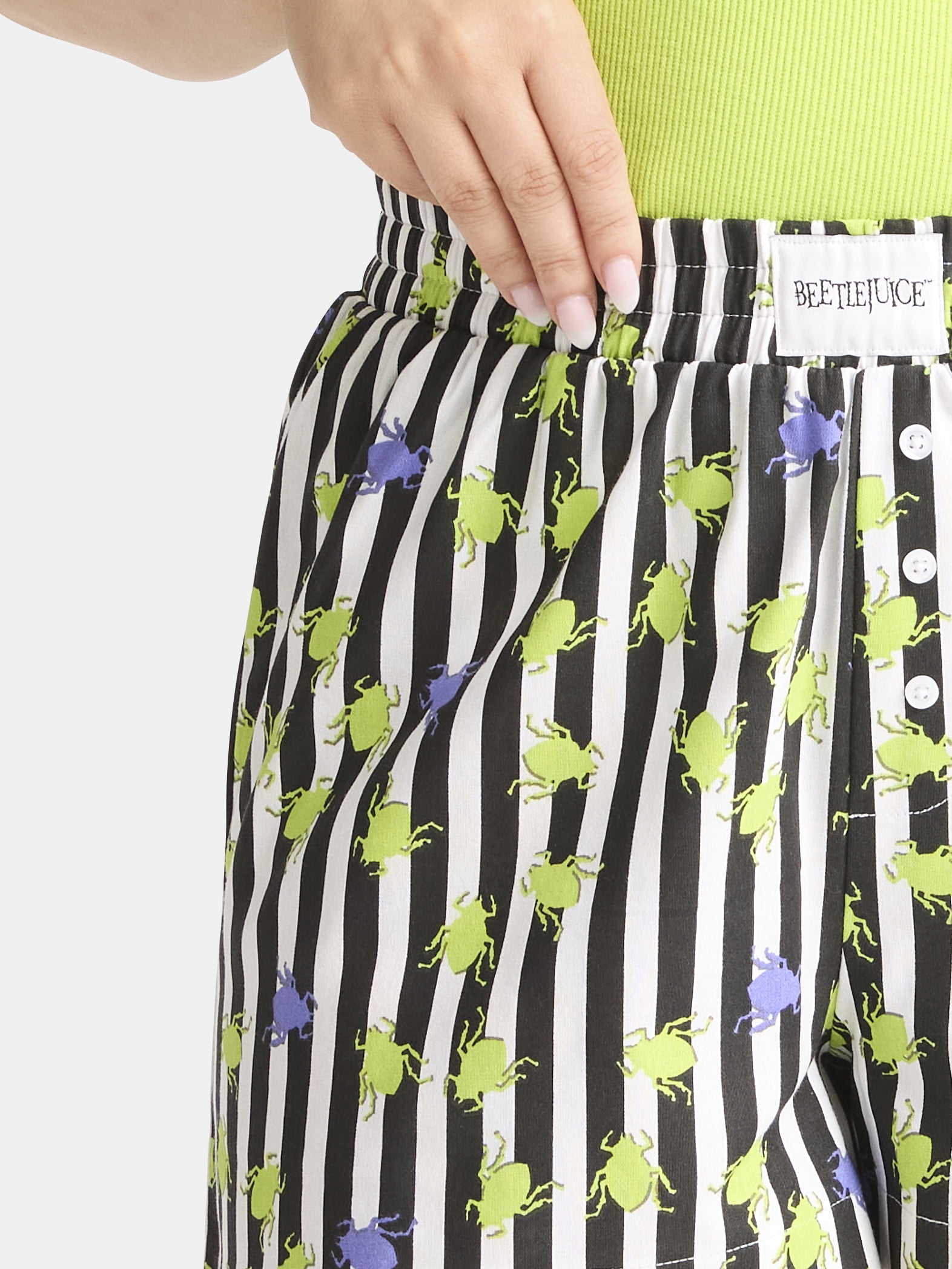 Beetlejuice Women's Graphic Boxer Shorts, 2-Pack, Sizes XXS-XXL