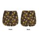 thumbnail image 3 of Balery Flying Furry Honey Bees Pantalones cortos deportivos para mujer con forro y dos bolsillos, elásticos, para entrenamiento, gimnasio, yoga-Small, 3 of 7