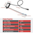 thumbnail image 7 of YBBOTT DC DC Converter 12V 24V to 5V 3A with Micro USB 48 CM Cable Step Down Converter 15W Buck Converter Power Supply for CNC Switch Photovoltaic Panel etc, 7 of 7