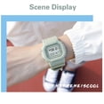 thumbnail image 5 of Resicozy Women Digital Watch Sport Outdoor Electronic Watch with Alarm Stopwatch Night Light Men Green, 5 of 8