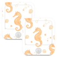 thumbnail image 7 of Yayeee 2-Pack Plug in LED Night Lights with Light Sensors Motion Detectors, White Seahorse, 7 of 7