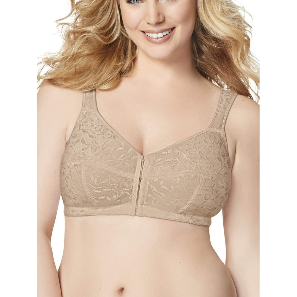 Just My Size Just My Size Women's Front Close WireFree Bra, Style