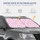 thumbnail image 4 of Fotbe Pink bows Juego de 2 Piezas de Parasoles para Parabrisas | Bloqueador Solar para Auto | Accesorios Plegables para Protección Solar Interior-Small, 4 of 6