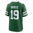 thumbnail image 3 of Men's Nike Irvin Charles Legacy Green New York Jets Team Game Jersey, 3 of 6