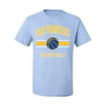 thumbnail image 2 of Wild Bobby City of San Francisco Basketball Fantasy Fan Sports Men's T-Shirt, Light Blue, Large, 2 of 5
