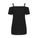 thumbnail image 5 of Puntoco - Camiseta sin tirantes de manga corta con cuello en V para mujer Puntoco Puntoco-4513, 5 of 9