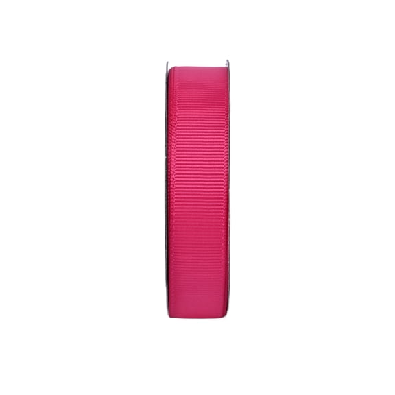 Gwen Studios 5/8" Shocking Pink Grosgrain Ribbon, 7 Yards