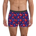 thumbnail image 1 of Fotbe Cute Crabs Calzoncillos Tipo Boxer con Bolsa de Soporte Total para Hombre, X-Temp Fresco, Transpirable y de Secado Rápido-Medium, 1 of 5