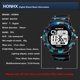 thumbnail image 5 of Reloj de pulsera impermeable para hombre, reloj electrónico deportivo de camuflaje LED (negro) Likrtyny Para estrenar, 5 of 6