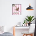 thumbnail image 3 of Stupell Industries Mid-Century Espresso Martini on Pink Stripes Gray Framed Giclee Art, 11 x 14, by Deidre Mosher, 3 of 7