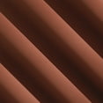 thumbnail image 4 of Sun Zero Oslo Extreme 100% Blackout Grommet Curtain Panel, 52"x95", Terracotta, 1-Piece Single Panel, 4 of 10