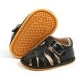 thumbnail image 6 of Baby Girls Boys Non-Slip Flats Sandals Infants Casual Crib Shoes Prewalkers 0-18 Months, 6 of 7