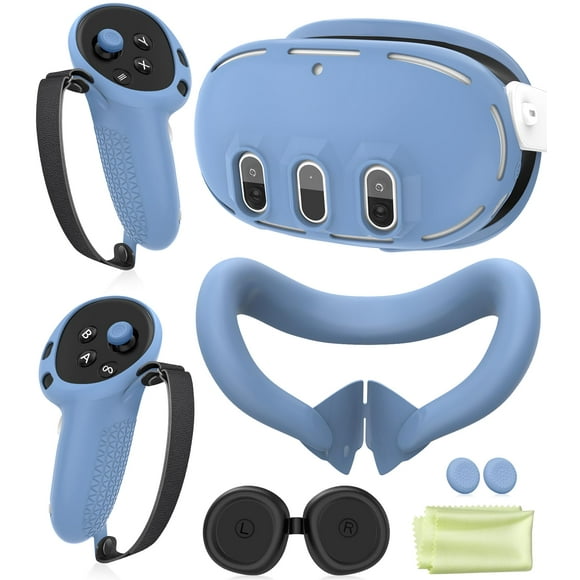 Set de fundas protectoras YRXVW compatible con Oculus/Meta Quest 3