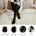 thumbnail image 6 of Htwon winter Fleece Lined Women High Waisted Winter Leggings Warm Thick Thermal Stretchy Seamless Full Length Leggings, 6 of 10