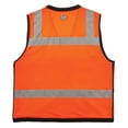 thumbnail image 1 of GloWear 23319 Type R Class 2 Heavy-Duty Mesh Surveyors Vest, Orange - 4XL & 5XL, 1 of 1