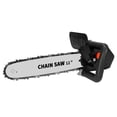 thumbnail image 1 of Angle Grinder to Chainsaw Conversion Kit - Brand-New Metal & Plastic Adapter Set with Guide Plate, Chain, Baffle, Protecting Cover, Aluminum Block, M-10/M-14/M-16 Chain-Wheel, File, Accessory Bag &, 1 of 6