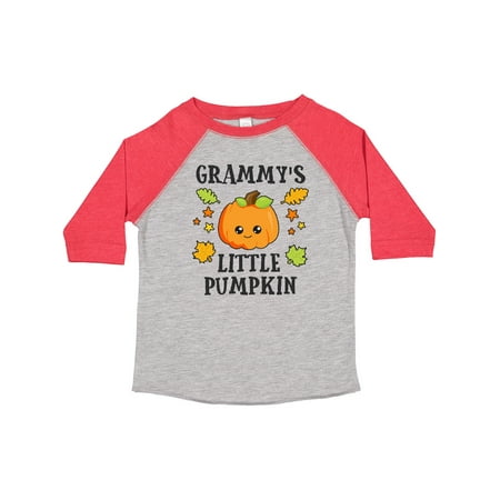 

Inktastic Grammys Little Pumpkin with Leaves and Stars Gift Toddler Boy or Toddler Girl T-Shirt