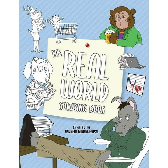 The Real World Coloring Book (Paperback)