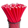 thumbnail image 3 of Disposable Paper Straws Juice Drink Straws Party Dessert Decoration, 3 of 9