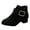 Black, variant on Akiihool Toddler Girl Shoes Baby Boys Girls Unisex Walking Shoes with Removable Squeaker for Boys and Girls (Black,13.5)
