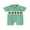 Green, variant on Rovasas Baby Boys Jumpsuit, Short Sleeve Turn-down Collar Rugby Stripes Romper