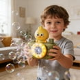 thumbnail image 6 of Yellow Duck Handheld Bubble Camera Machine Kit – Includes 2Pcs Bubble Solution Rechargeable With Lights & Leak-Proof Design(Yellow-14.5X7.5X15Cm), 6 of 8