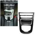 thumbnail image 3 of Gear  Cover, Anti Scratch Carbon Fiber Style Center Control Gear  Panel  Replacement For  E-Class W213 2016 2017 2018 For Car Accessory, 3 of 8
