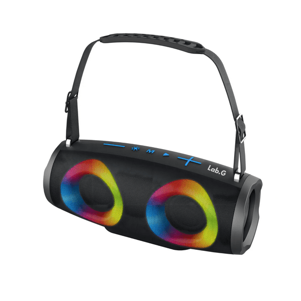 Bocina Bluetooth Daewoo Portátil Recargable Modelo Booster Subwoofer Lab.G Negro