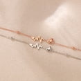 thumbnail image 7 of SKQIT Stainless Steel 18k Rose Gold Plated Heartbeat Love Cardiogram Adjustable Bracelet Jewelry for Women, 7 of 7