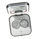 thumbnail image 4 of Máquina de limpieza por ultrasonidos para lentes de contacto, contenedor de viaje portátil con espejo, soporte para pinzas, limpiador, estuche para, 4 of 6