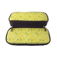 thumbnail image 5 of Lsque Bright Lemons Printed Big Capacity PU Leather Pencil Case Large Pencil Pouch Stationery Pen Bag Pencil Holder for Teen, 5 of 6
