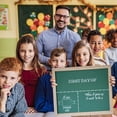 thumbnail image 4 of AzulHome Chalkboard with Chalks First Day of School Sign, 14 x 11 Inch Back to School Sign, Kindergarten Photo Props, Framed Chalkboard for Home Wall Décor, 4 of 6