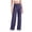 Purple, variant on Womens Dress Pants, Yigetop Women Wide Leg Stretchy Work Pants High Waisted Business Casual Trousers Slacks for Women Loose Pull on Comfy Pant Trousers Pants for Women White S