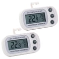 thumbnail image 3 of YAOMOBB Refrigerator Temperature Gauge Digital Fridge LCD Display Max Min Record Celsius Fahrenheit Conversion 2 Piece Set with Hook for Kitchen Restaurants, 3 of 7