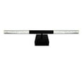 thumbnail image 3 of CWI Lighting Dragonswatch Integrated LED Black Vanity Light, 3 of 6