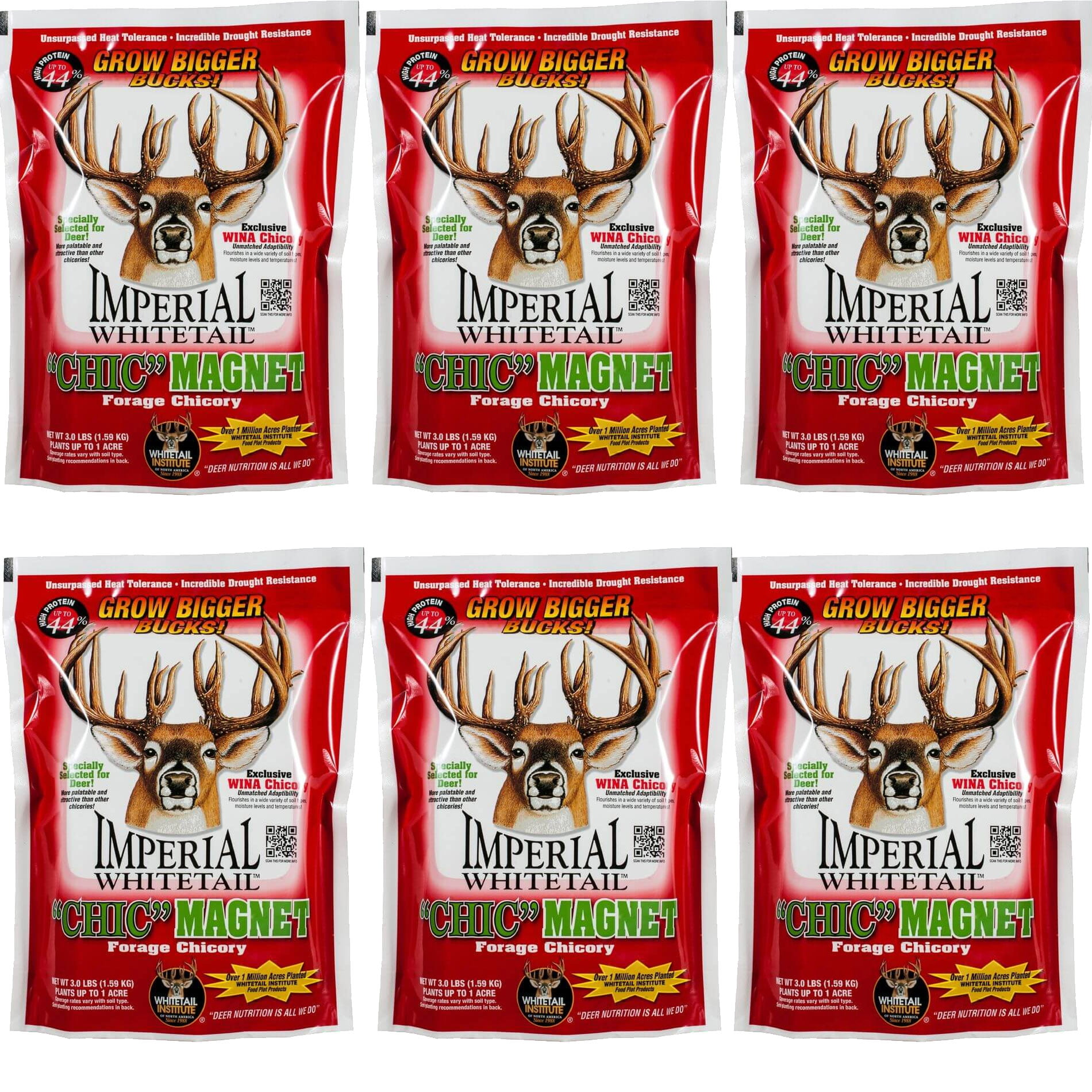 16.5lb for sale online Whitetail Institute Imperial Alfa-Rack Plus Deer Food Plot Seed 