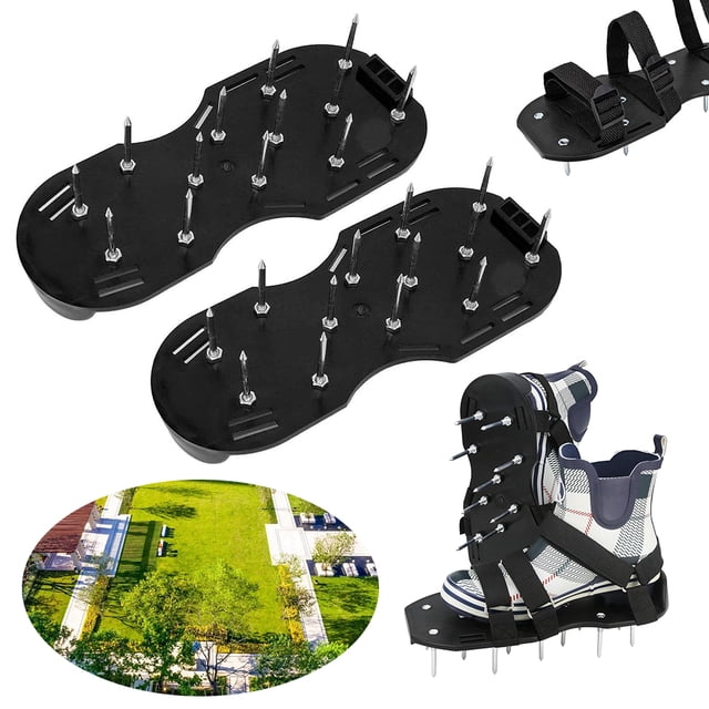 Zapatos Con Púas para Césped Aireación Aireadores Patio Jardín