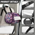 thumbnail image 6 of ZIATUBLE Butterfly Hanging Paper Towel Case Cherry Blossom Toilet Paper Roll Dispenser Stain Resistant Paper Dust Cover Storage Bag Universal Carrying and Storage Case Paper Pouches, 6 of 7