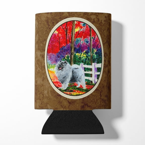 Caroline's Treasures SS8432CC Keeshond Can or Bottle Hugger, Can Hugger, multicolor