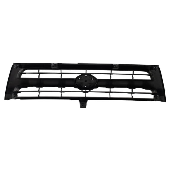 TRQ Front Grille Black & Argent Fits 1999-2000 Toyota 4Runner TO1200227 TO1200228