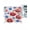 Multicolor, variant on 4th of July RV Awning Sun Shade Screen 9'X7' Red Poppy Mesh Sunscreen Vintage Flower Awning Shade Screen with Zipper UV Blocker Completed Kits Universal Outdoor Canopy for RV Motorhome Camper Travel